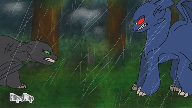 Toothless × Light fury | Ep 10 Season 2 {+13} "Why are we fighting?" смотреть онлайн