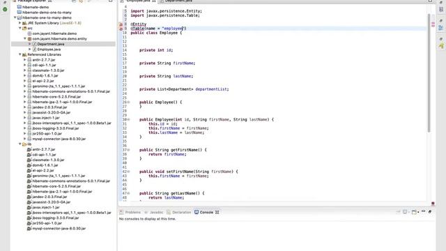 Hibernate One To Many Demo смотреть онлайн