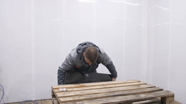 Подготовка рабочего места камнеобработчика своими руками.