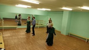 Ритмический вальс, студия исторического бального танца "Фарандола".