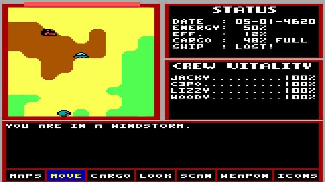 Starflight (MS-DOS) 1986, Binary Systems, Electronic Arts