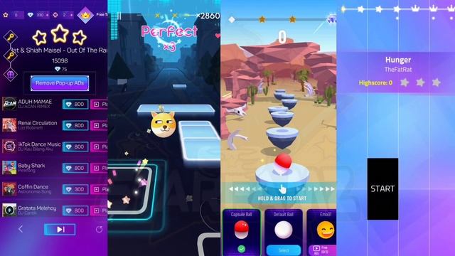 SmashColor3D VS Magic Jump VS Hop Ball 3D VS Magic Tiles 3 || EDMRush..!! смотреть онлайн