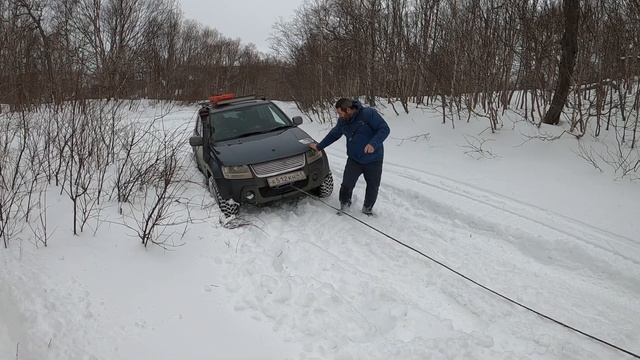 Камчатка, Авачиская бухта, Три Брата, Малая лагерная, SUZUKI ESCUDO смотреть онлайн