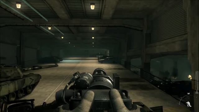 Modern Warfare 3 - Tank Crushes Parking Garage смотреть онлайн