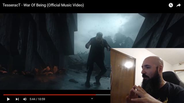TesseracT - War Of Being | REACTION смотреть онлайн
