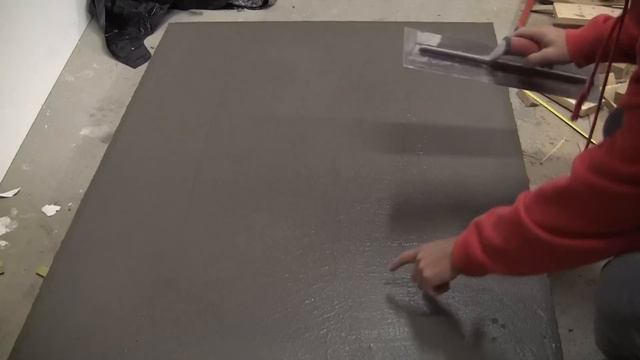 How to Make a Concrete Coffee Table and Acid Stain Concrete смотреть онлайн