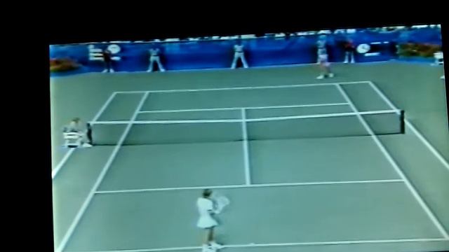 1986 US Open Sukova d. Evert match point смотреть онлайн