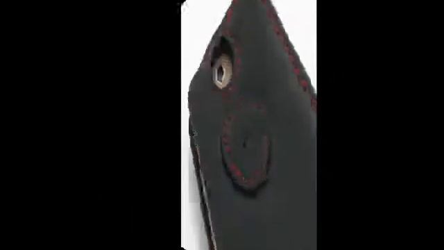 PDair Leather Case for Sony Xperia E Dual C1605 C1604 - Flip Top Type (Black/Red Stitchings) смотреть онлайн