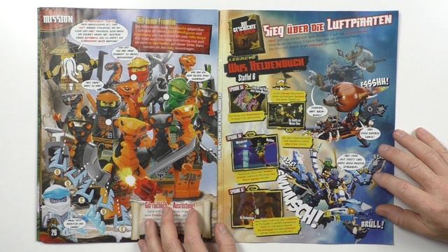 ЖУРНАЛ LEGO NINJAGO LEGACY #16