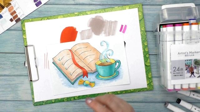 Скетч маркеры для детского творчества. Все, что нужна знать, чтобы начать. смотреть онлайн