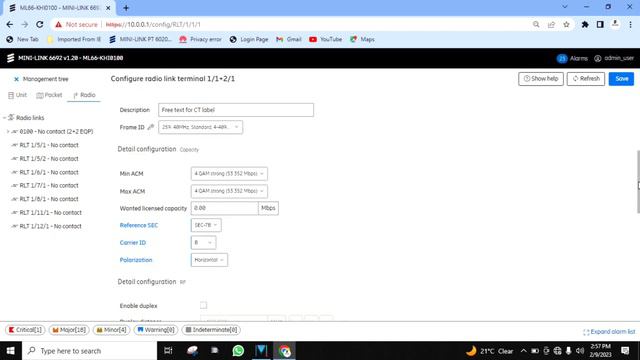 MiniLink 2+2 Configuration #ericsson #telecommunication #installation #minilink #power #ml #huawei смотреть онлайн