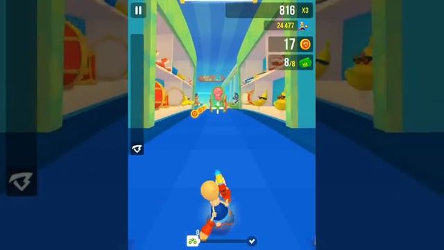 Super Run with Buddyman - Gameplay - iOS смотреть онлайн
