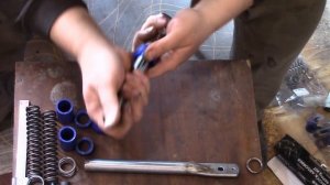 Обслуживание вилки SUZUKI Lets Sepia Address