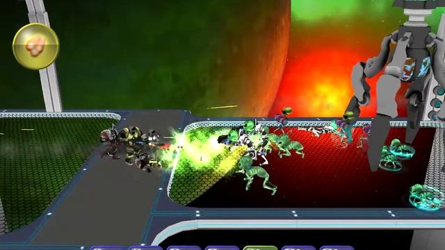 Alien Hallway gameplay смотреть онлайн