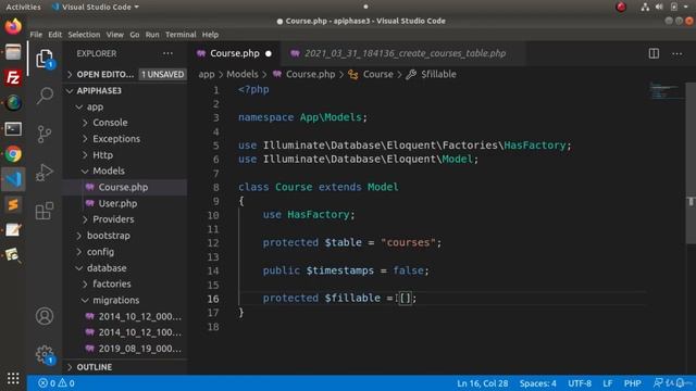 Settings of API Models смотреть онлайн