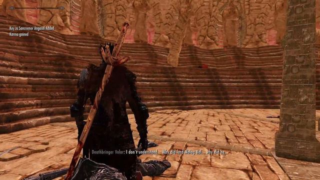 Skyrim Vigilant SE || Deathbringer Volar & Laza Boss Battle смотреть онлайн