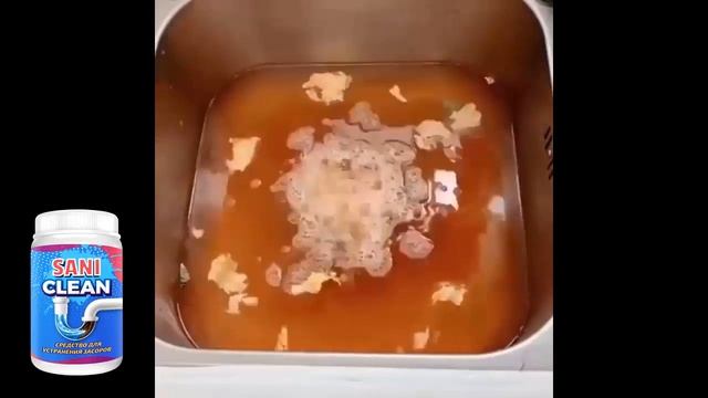 Как устранить засор в раковине в домашних условиях. Средство для устранения засоров Sani Clean смотреть онлайн
