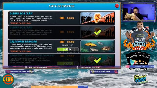 LIVE FISHING CLASH - Caçadores de Bagre/Fishing Finals смотреть онлайн