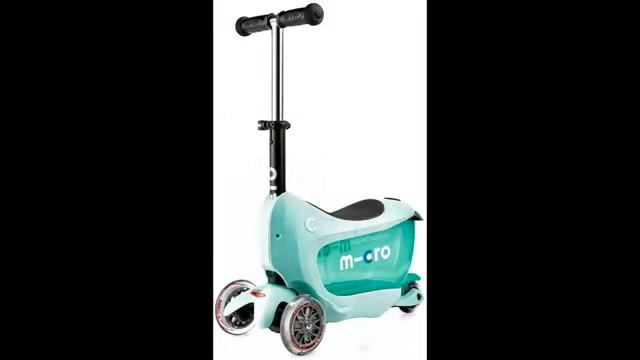 Micro Mini 2-Go Deluxe Scooter, Aqua - Best Kids Ride on Toys смотреть онлайн