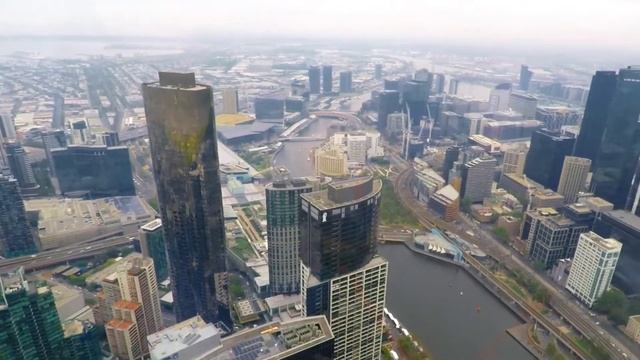 ? EUREKA TOWER SKYDECK 88: The craziest Melbourne scenery from the top !!! смотреть онлайн
