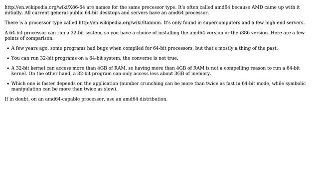 Ubuntu: My processor is 64-bit - does that mean I need the amd64 image? (3 Solutions!!) смотреть онлайн