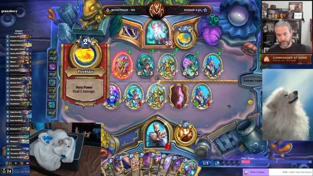 (Hearthstone) The Psychic Conjurer Beatdown смотреть онлайн