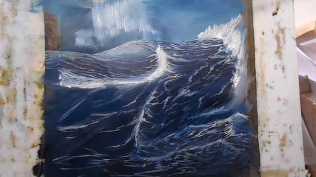 Рисуем Темное Море Как Состояние Души «Откровение Воды №12» смотреть онлайн