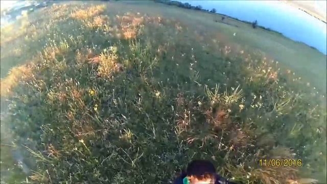 Вадим летает. Вид камеры на шлеме. смотреть онлайн