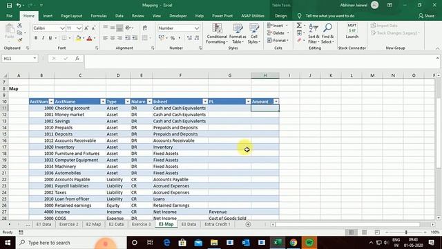 Mapping Data Using Microsoft Excel |Data Mapping Method | Mapping Excel Data & Tables |(Hindi) смотреть онлайн