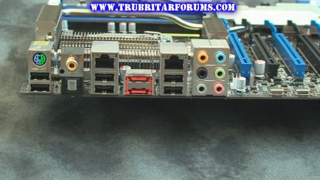 (HD) ASUS P6T7 WS Supercomputer Motherboard