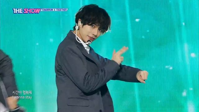 TOMORROW X TOGETHER, Blue Hour (투모로우바이투게더, 5시 53분의 하늘에서 발견한 너와 나) [THE SHOW 201110]