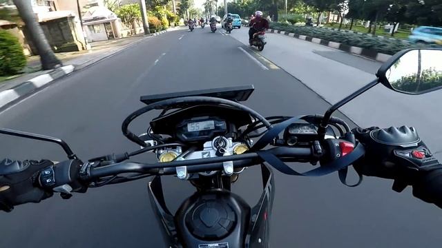 #vlog35 - test ride honda CRF 150. смотреть онлайн