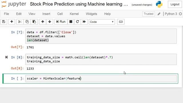 Stock Price Prediction in Apple stock from Yahoo using Deep Learning (LSTM) with Python (part 1) смотреть онлайн