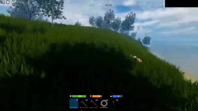 (PART 1/2) Trying To Play The New Survival Game Solo... (Lone Survival) смотреть онлайн