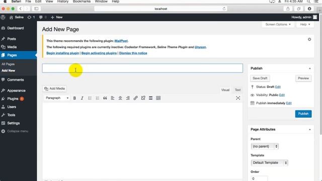How To Setup WordPress Front Page смотреть онлайн
