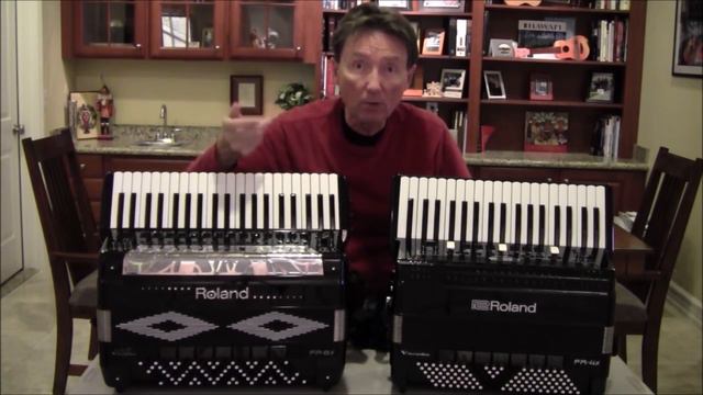 ~Roland FR4x - 8x comparison ACCORDION смотреть онлайн