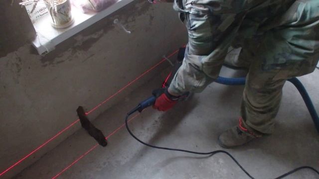 ШТРОБОРЕЗ БОШ GNF 65 A Professional в работе ч2. смотреть онлайн