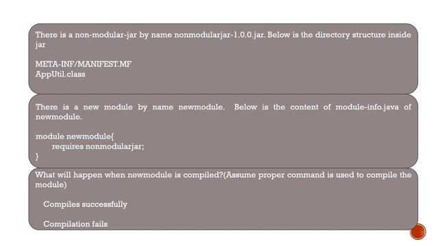 Java Module quiz - migrating to java modular app смотреть онлайн