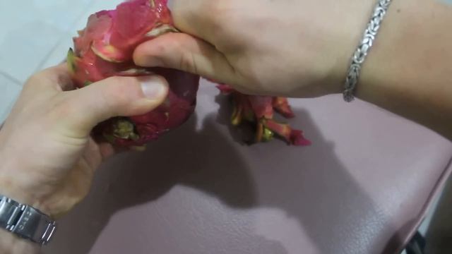 Экзотический Драгон фрукт. Первое знакомство.