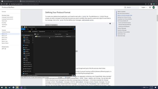 C++ Protobuff setup смотреть онлайн