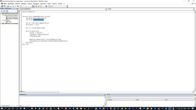 Excel VBA Wie du eine Excel Tabelle in Word einfügen kannst смотреть онлайн