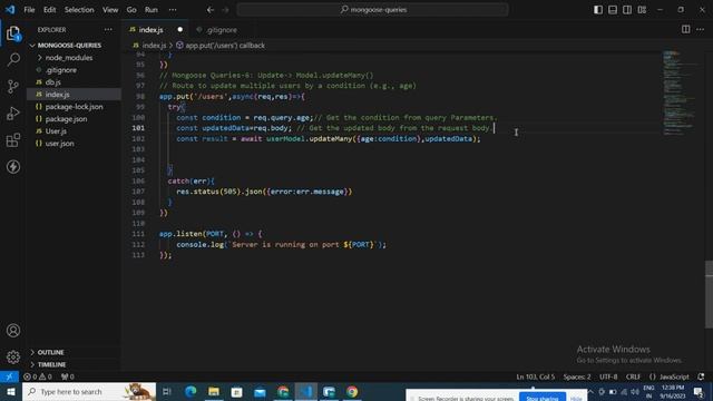 Model.updateMany() in Node.js | Node.js Interview Questions | Basic-to-Advanced смотреть онлайн