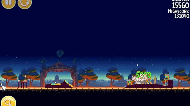 Angry Birds: Seasons. Abra-ca-bacon (Bonus level 2) 3 stars Прохождение от SAFa смотреть онлайн