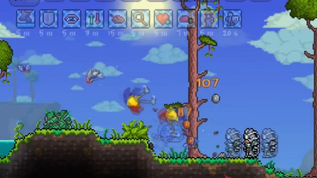 Terraria Legendary Glitches - The Invincibility Glitch (1.2 Update) смотреть онлайн