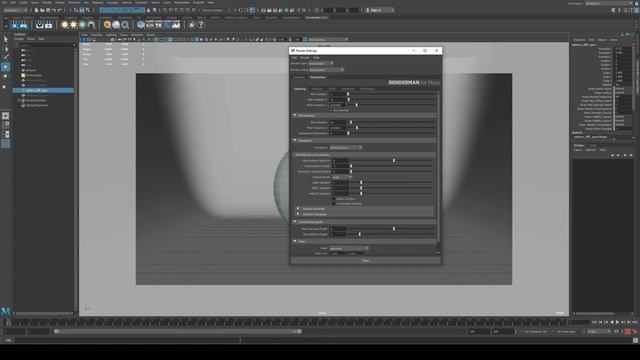 Renderman 23 Basic Render Settings and IT Tutorial смотреть онлайн