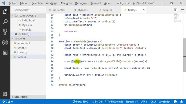 ES6 - Array, généralités sur les tableaux JS смотреть онлайн