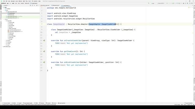 RecyclerView (1 of 2): Displaying Views смотреть онлайн