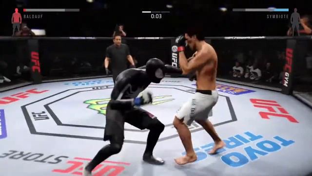 EA UFC 2 Block with the face to Combo of doom смотреть онлайн