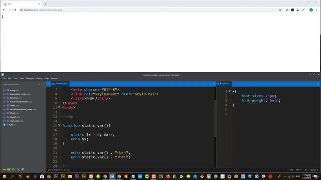 6 Static Variable смотреть онлайн