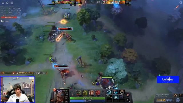 ЛЕГЕНДАРНОЕ ВОЗВРАЩЕНИЕ ДЕНДИ НА ПУДЖЕ 🔥 Dendi Dota 2